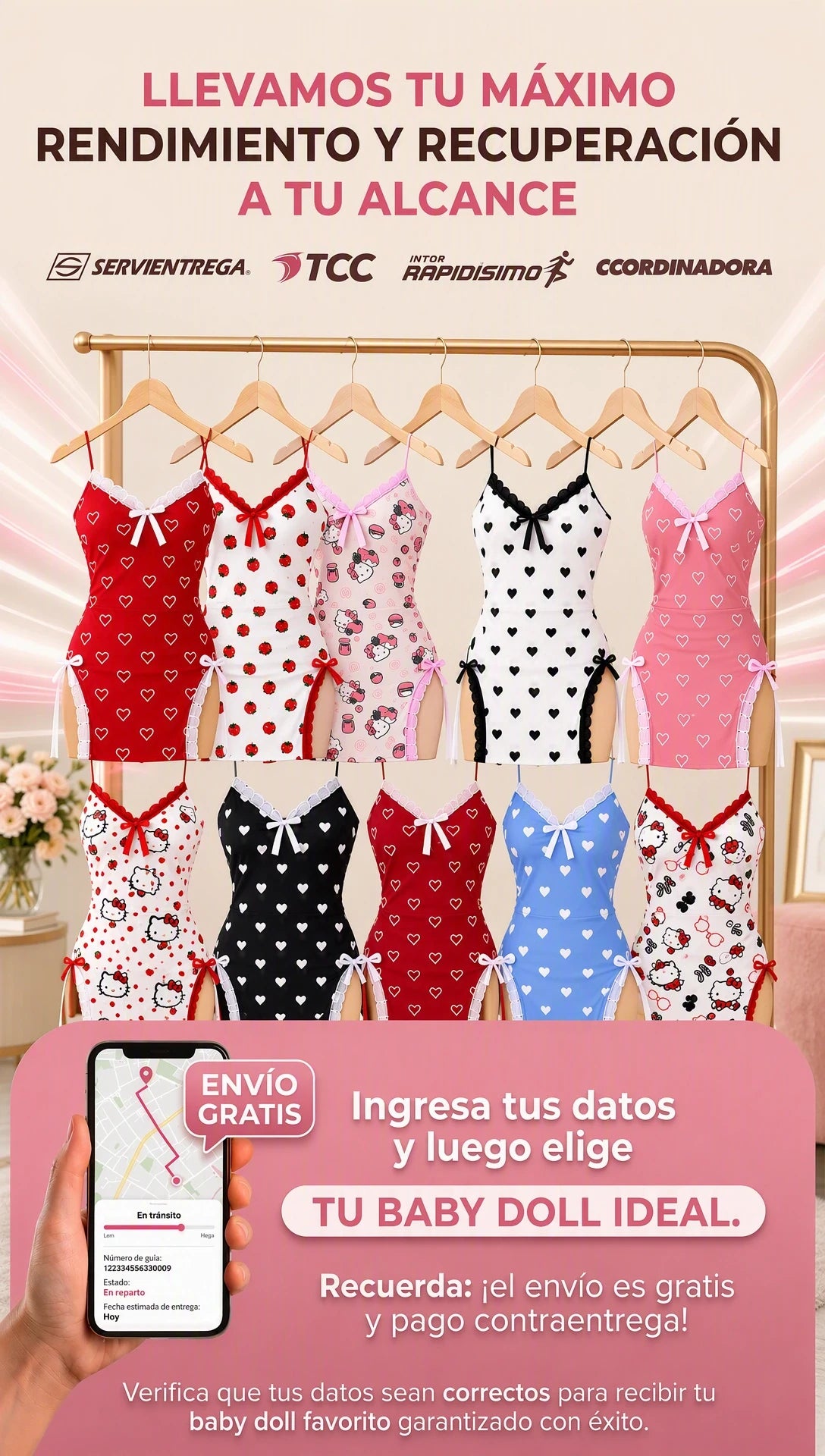 BABY DOLL DRESS - 50% OFF